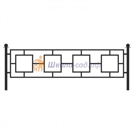 газонное ограждение №8