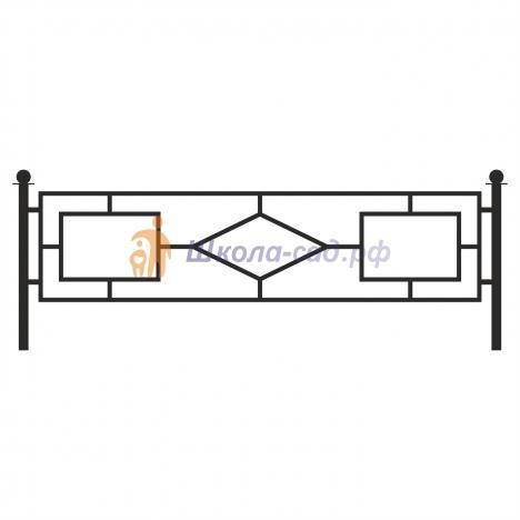 газонное ограждение №11