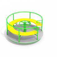 ДИО 2.08-16 Карусель со сплошным сидением